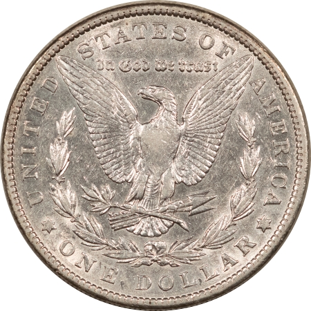 Morgan Dollars 1901 $1 MORGAN DOLLAR – VIRTUALLY ABOUT UNCIRCULATED, OBVERSE GRAFFITI!