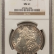 Morgan Dollars 1901-O $1 MORGAN DOLLAR – ANACS MS-62 PRETTY, OLD WHITE HOLDER, PREMIUM QUALITY!