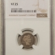 Liberty Seated Dimes 1838-O SEATED LIBERTY DIME, NO STARS – PCGS XF-45, REALLY TOUGH FIRST-YEAR COIN!