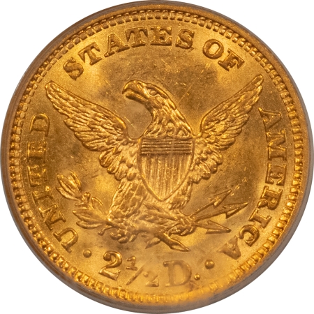 $2.50 1907 $2.50 LIBERTY HEAD QUARTER EAGLE – PCGS MS-63 LOOKS GEM! PREMIUM QUALITY!