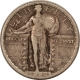 New Store Items 1921 STANDING LIBERTY QUARTER, KEY-DATE – DECENT CIRCULATED, STRONG DETAILS!
