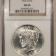 New Certified Coins 1927-S $1 PEACE DOLLAR – PCGS MS-64, FLASHY & LUSTROUS!