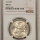 New Certified Coins 1921 2×2 ALABAMA COMMEMORATIVE HALF DOLLAR – NGC MS-65, PRETTY GEM!