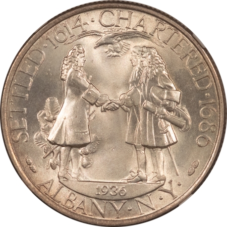 New Certified Coins 1936 ALBANY COMMEMORATIVE HALF DOLLAR – NGC MS-65, PREMIUIM QUALITY!