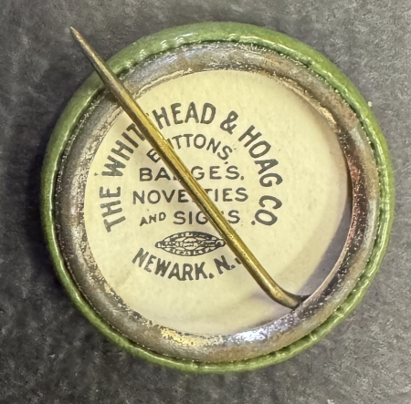 Political 1924 CALVIN COOLIDGE HOMETOWN PLYMOUTH, VT CAMPAIGN BUTTON/MEMBERSHIP CARD-MINT!