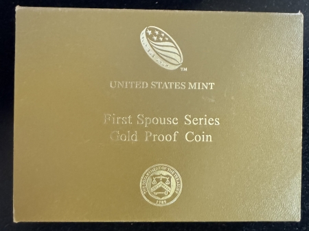 Gold Commems 2013 HELEN TAFT 1/2 OZ .9999 GOLD “FIRST SPOUSE”, MINTAGE 2598, GEM PROOF-OGP!