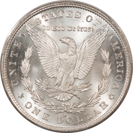 Morgan Dollars 1879-S $1 MORGAN DOLLAR – PCGS MS-65, BLAST WHITE GEM! PREMIUM QUALITY!