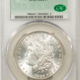 CAC Approved Coins 1881-S MORGAN DOLLAR, CACG MS-65, BLAST-WHITE GEM & PQ! CAC!