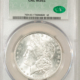Dollars 1890 MORGAN DOLLAR, CACG MS-62, ORIGINAL, BLAST-WHITE & PQ! CAC!