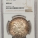 Morgan Dollars 1904-O $1 MORGAN DOLLAR – PCGS MS-64, PRETTY!