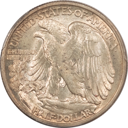 U.S. Certified Coins 1916-D WALKING LIBERTY HALF DOLLAR – PCGS MS-64, FRESH, ORIGINAL, LUSTROUS!