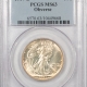 U.S. Certified Coins 1916-D WALKING LIBERTY HALF DOLLAR – PCGS MS-65, ORIGINAL, LUSTROUS GEM AND PQ!
