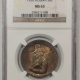New Certified Coins 1935-S SAN DIEGO COMMEMORATIVE HALF DOLLAR – PCGS MS-65, FRESH GEM!