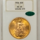 $20 1906 $20 LIBERTY GOLD DOUBLE EAGLE – NGC AU-58, SCARCE DATE, LOW 69,596 MINTAGE!