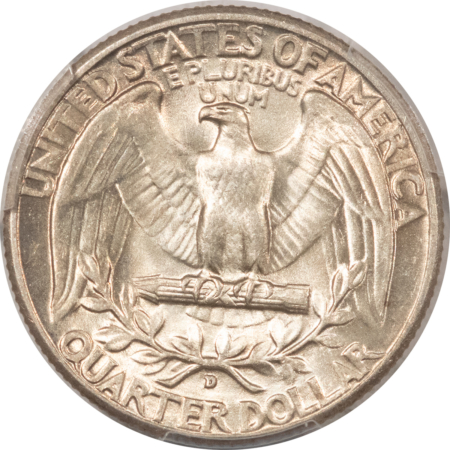 U.S. Certified Coins 1934-D WASHINGTON QUARTER – PCGS MS-62, FRESH & FLASHY, TOUGH DATE!