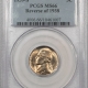 CAC Approved Coins 1923 MERCURY DIME – PCGS MS-66 FB, CAC APPROVED, PRETTY & PQ!