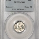 Mercury Dimes 1943-D MERCURY DIME – PCGS MS-66 FB, LUSTER!