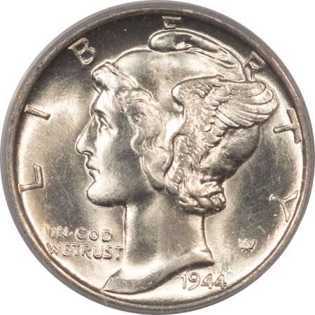 Mercury Dimes 1944 MERCURY DIME – PCGS MS-66, FLASHY & PREMIUM QUALITY!