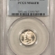 Mercury Dimes 1945-D MERCURY DIME – PCGS MS-65 FB, SPARKLING GEM!