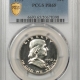 Franklin Halves 1951 PROOF FRANKLIN HALF DOLLAR – PCGS PR-66, PREMIUM QUALITY! ALMOST CAMEO!