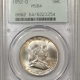 Franklin Halves 1948 FRANKLIN HALF DOLLAR – PCGS MS-65 FBL, NICE COIN BUT CHIPPED HOLDER!