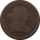 Draped Bust Half Cents 1804 DRAPED BUST HALF CENT CROSSLET 4 STEMS C-9 STATE 5 HIGH GRADE CIRC EXAMPLE!