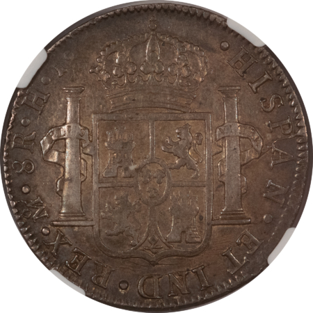 New Store Items 1811MO HJ MEXICO SILVER 8 REALES KM111 ARMORED BUST NGC AU-50 FERDINAND VII NICE