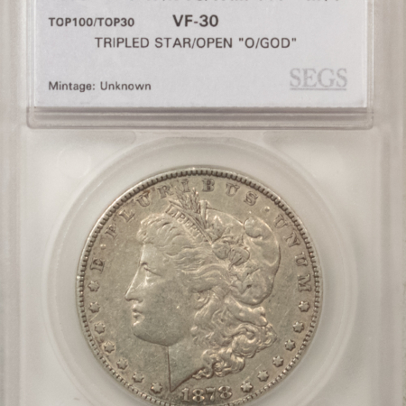 New Store Items 1878 7TF/R-78/VAM-141 $1 MORGAN DOLLAR – VERY FINE! POPULAR VAM!
