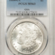 Morgan Dollars 1898-O $1 MORGAN DOLLAR – PCGS MS-66, WHITE & PREMIUM QUALITY!