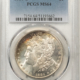 Morgan Dollars 1884-CC $1 MORGAN DOLLAR GSA NGC MS-63 PL, BOX/CARD! PQ, LOOKS DEEP, CARSON CITY