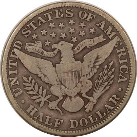 Barber Halves 1913 BARBER HALF DOLLAR – PLEASING CIRCULATED EXAMPLE! KEY-DATE!