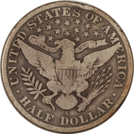 Barber Halves 1914-S BARBER HALF DOLLAR – CIRCULATED