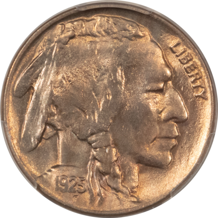 Buffalo Nickels 1925 BUFFALO NICKEL – PCGS MS-65, GEM!