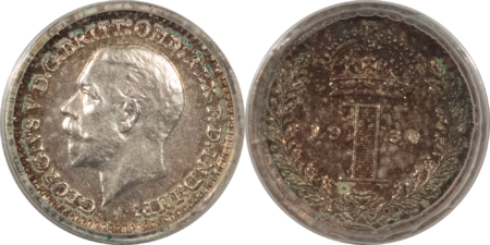 New Store Items 1930 GREAT BRITAIN SILVER MAUNDY 4 COIN SET (1D, 2D, 3D, 4D) PCGS PL-64/63/63/62