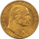 New Store Items 1947 ITALY-PAPAL VATICAN CITY 100 LIRE GOLD -UNCIRCULATED!