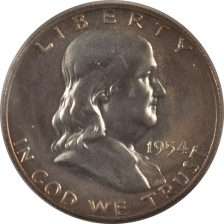 New Store Items 1954 US SILVER PROOF 5 COIN SET – GEM PROOF IN ORIGINAL GOVERNMENT BOX W/ PAPER!