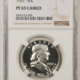 Franklin Halves 1961 PROOF FRANKLIN HALF DOLLAR – NGC PF-68, SUPERB & LOOKS CAMEO!
