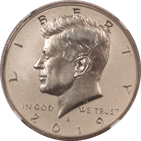 Kennedy Halves 2019-S ENHANCED REVERSE PROOF KENNEDY 50C APOLLO II SET – NGC PF-70