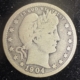 Barber Quarters 1901-O BARBER QUARTER – CIRCULATED