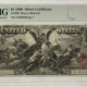 Large Silver Certificates 1899 $1 SILVER CERTIFICATE, FR#232 – PMG 35 VERY FINE! LOOKS BETTER!