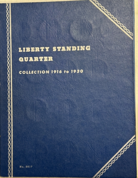 New Store Items 1925-1930-S 14 COIN STANDING LIBERTY QUARTERS PARTIAL SET, NO 27-S, WHOLESOME!