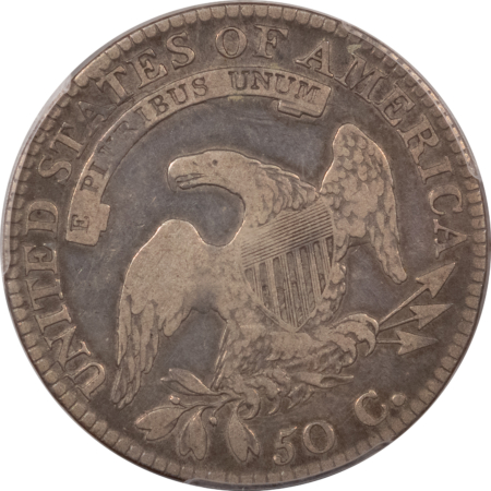 CAC Approved Coins 1814/3 CAPPED BUST HALF DOLLAR – PCGS VF-25, ORIGINAL & NICE! CAC APPROVED!