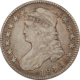 Early Halves 1822 CAPPED BUST HALF DOLLAR – HIGH GRADE EXAMPLE, BUT CLEANED!