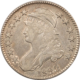 Early Halves 1822 CAPPED BUST HALF DOLLAR – HIGH GRADE EXAMPLE, BUT CLEANED!