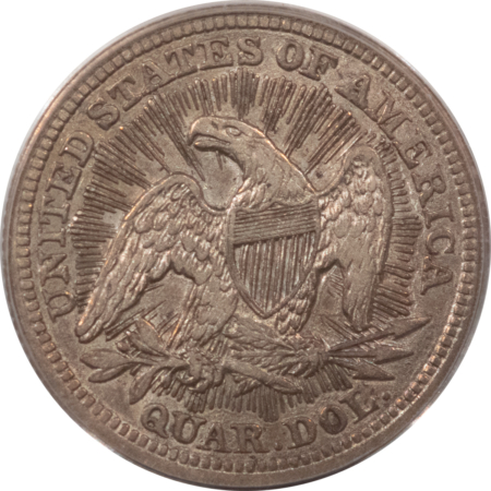CAC Approved Coins 1853/4 SEATED LIBERTY QUARTER, ARROWS & RAYS – PCGS XF-40, ORIGINAL, PQ & CAC!
