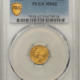 $1 1874 $1 GOLD TY III, PCGS MS-63, WHOLESOME SATINY LUSTER & CHOICE!