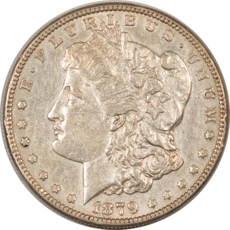 Morgan Dollars 1879-S REVERSE OF 1878 $1 MORGAN DOLLAR – HIGH GRADE EXAMPLE, CLEANED!