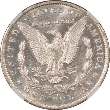 Morgan Dollars 1890-O $1 MORGAN DOLLAR – NGC MS-63, LOOKS PROOFLIKE ALTHOUGH NOT DESIGNATED!