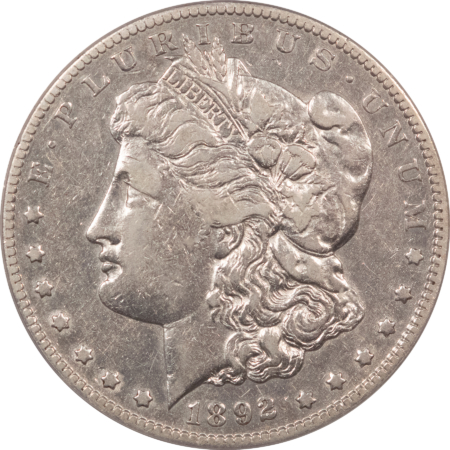 Morgan Dollars 1892-CC $1 MORGAN DOLLAR – ICG EF-40, CARSON CITY!