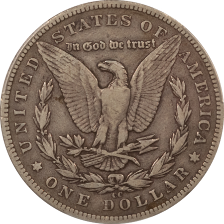 Morgan Dollars 1892-CC $1 MORGAN DOLLAR – PCGS VF-25, PERFECT ORIGINAL CARSON CITY!